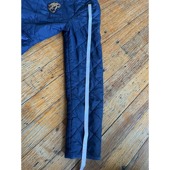 Lauren Ralph Lauren Women's Logo Cresent Quilted Jacket in Navy SZ. 2 - Picture 9 of 10